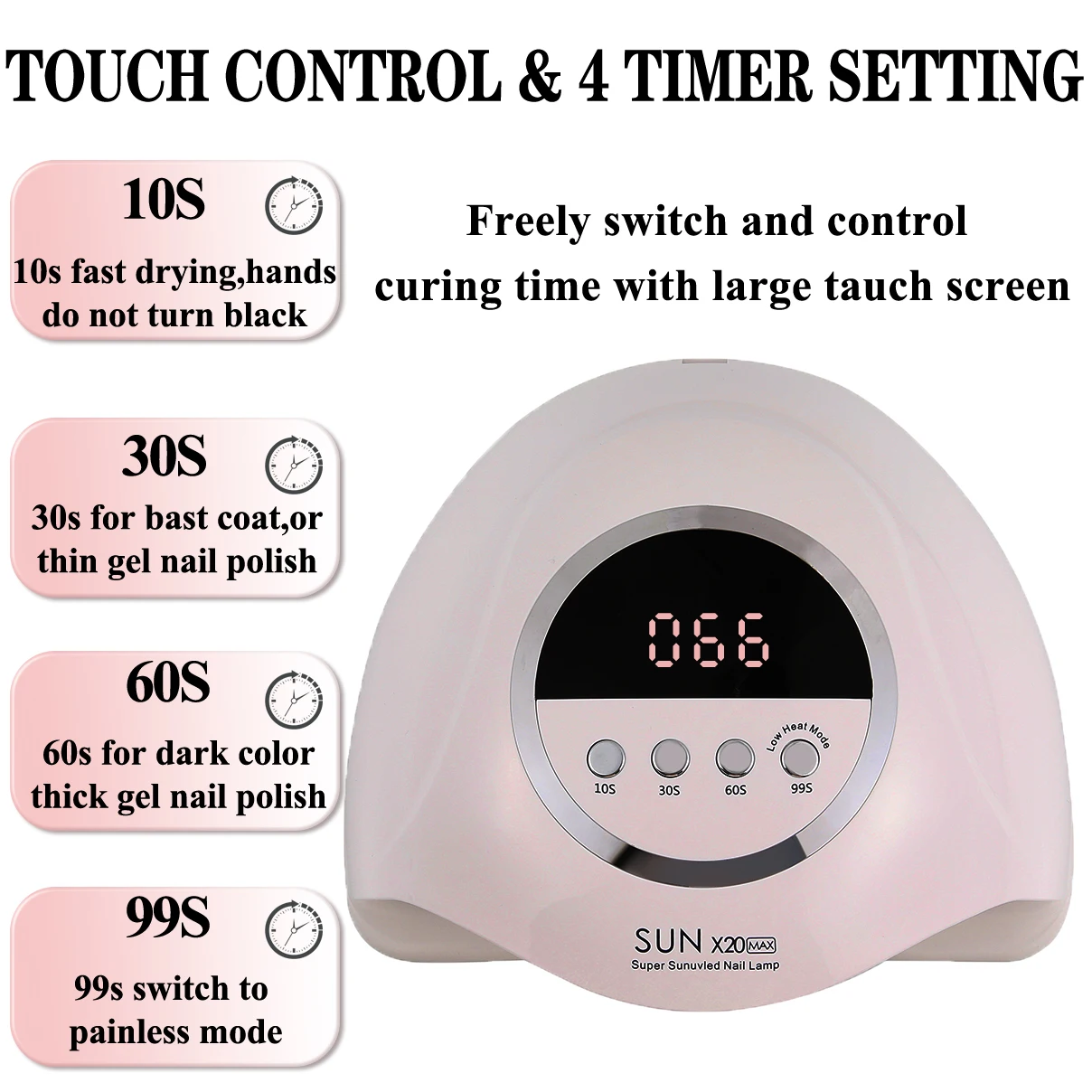 المهنية مسمار تجفيف مصباح للتقليم 81 المصابيح الأظافر هلام آلة تجفيف البولندية مع الاستشعار التلقائي الأشعة فوق البنفسجية LED مسمار مصباح