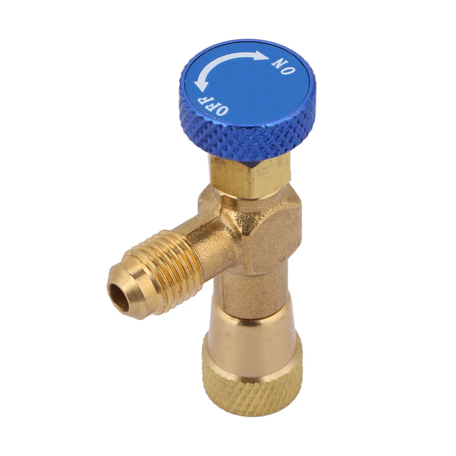 1/4  Control Valve R22 Refrigerant Valve 1/4''  Control Valve for Refrigerant Charging Hose R22  Control Valve