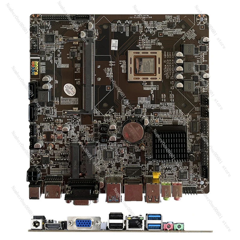 

For AMD A8-7410 6410 quad core computer main board ITX mini host super J4105J1900