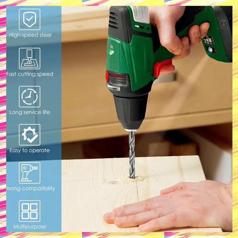 

ABJJ Sturdy Woodworking Mill Trimmer Cutter Pilot Cutter Shafts 9-Piece Pen Trimmer Kit With 3/4 Inch Cutting Head For Trimming