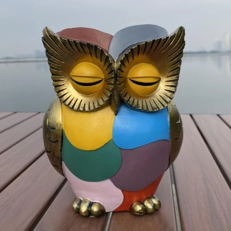 

Owl Silicone Mold DIY Cement Planter Flower Pots Mold Pen Holder