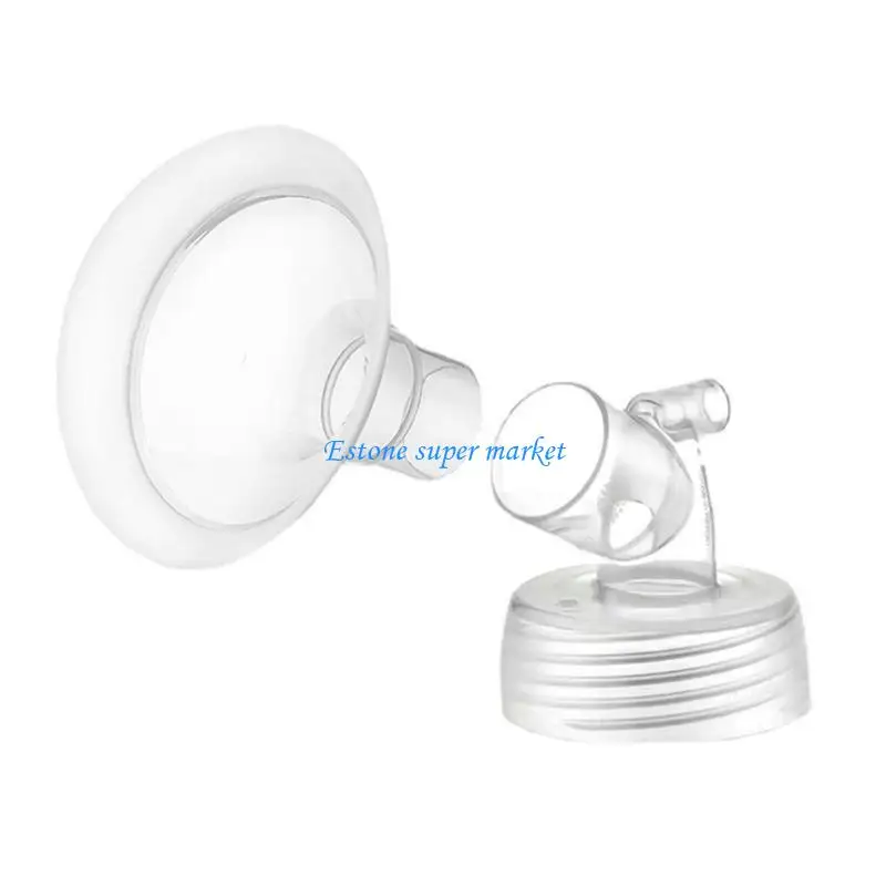 

090B Breast Shieldings Easy Clean Designings Flanges Soft Silicone Flanges 21/24mm Nursing Breast Flages for Breast