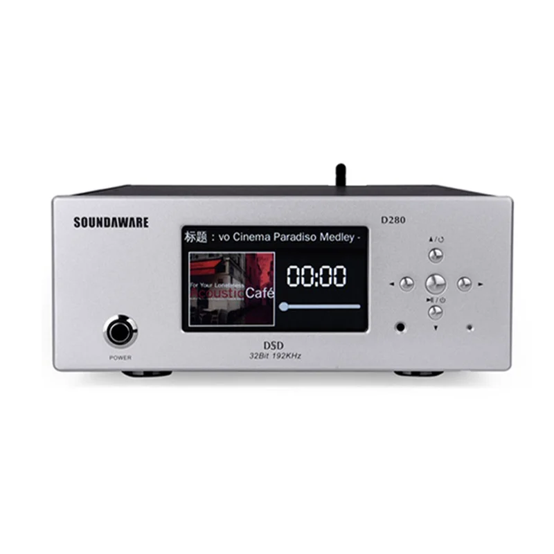 R-023 Soundaware D280 سطح المكتب شبكة القرص الدوار الرقمي ايفي البث الرقمي دعم بلوتوث Airplay الإنترنت