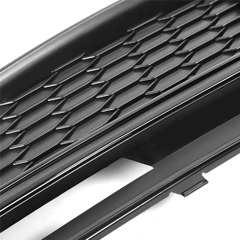 -A23G 8W0807681K 8W0807682K إطار ضوء الضباب الوفير العسل شبكة سفلية سيارة ل A4 B9 S-Line S4