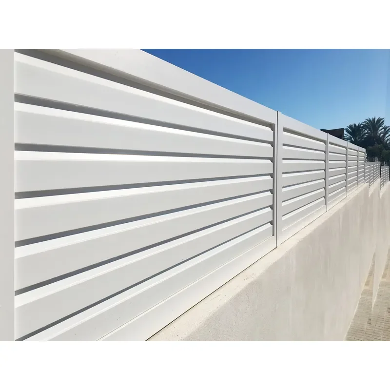 Maintenance Free Custom Height Aluminium Vertical Bar Security Fences for Australian Villa Lawn Enclosure Works