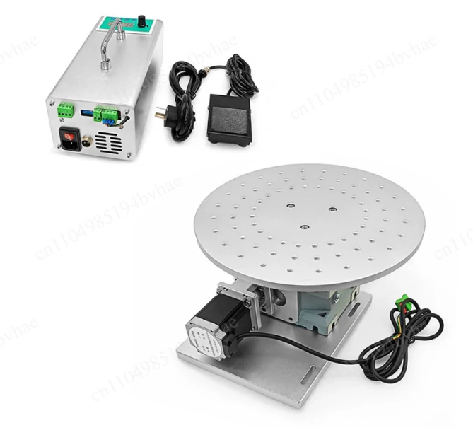 Rotating platform multi station gear reducer shaft electric turntable