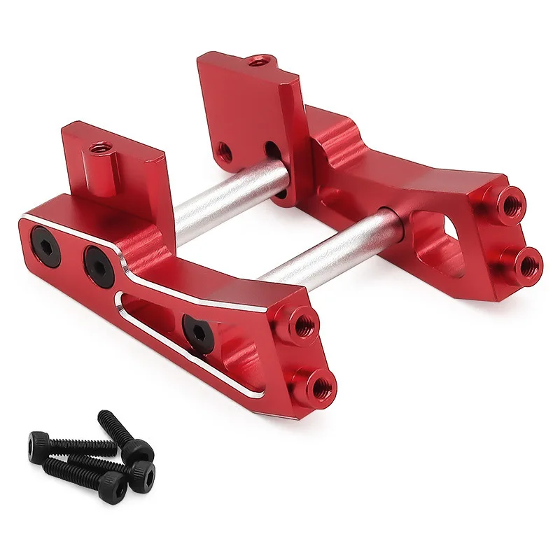 Sedile con pinna posteriore per ala del vento ad angolo regolabile in lega di alluminio per ARRMA 1/14 TYPHON GROM 223S RC Auto Accessori di aggiornamento in metallo Parti