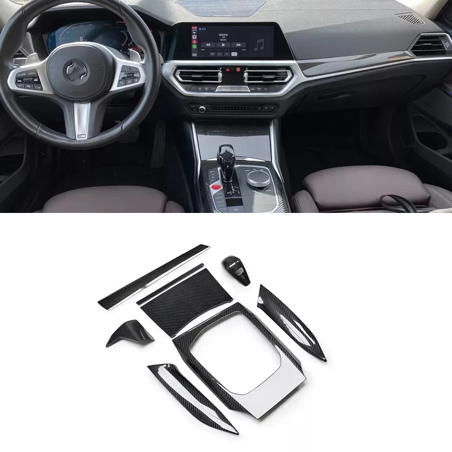 Factory direct sales  G80 M3 G82 M4 2021 + car interior decoration dry carbon fiber