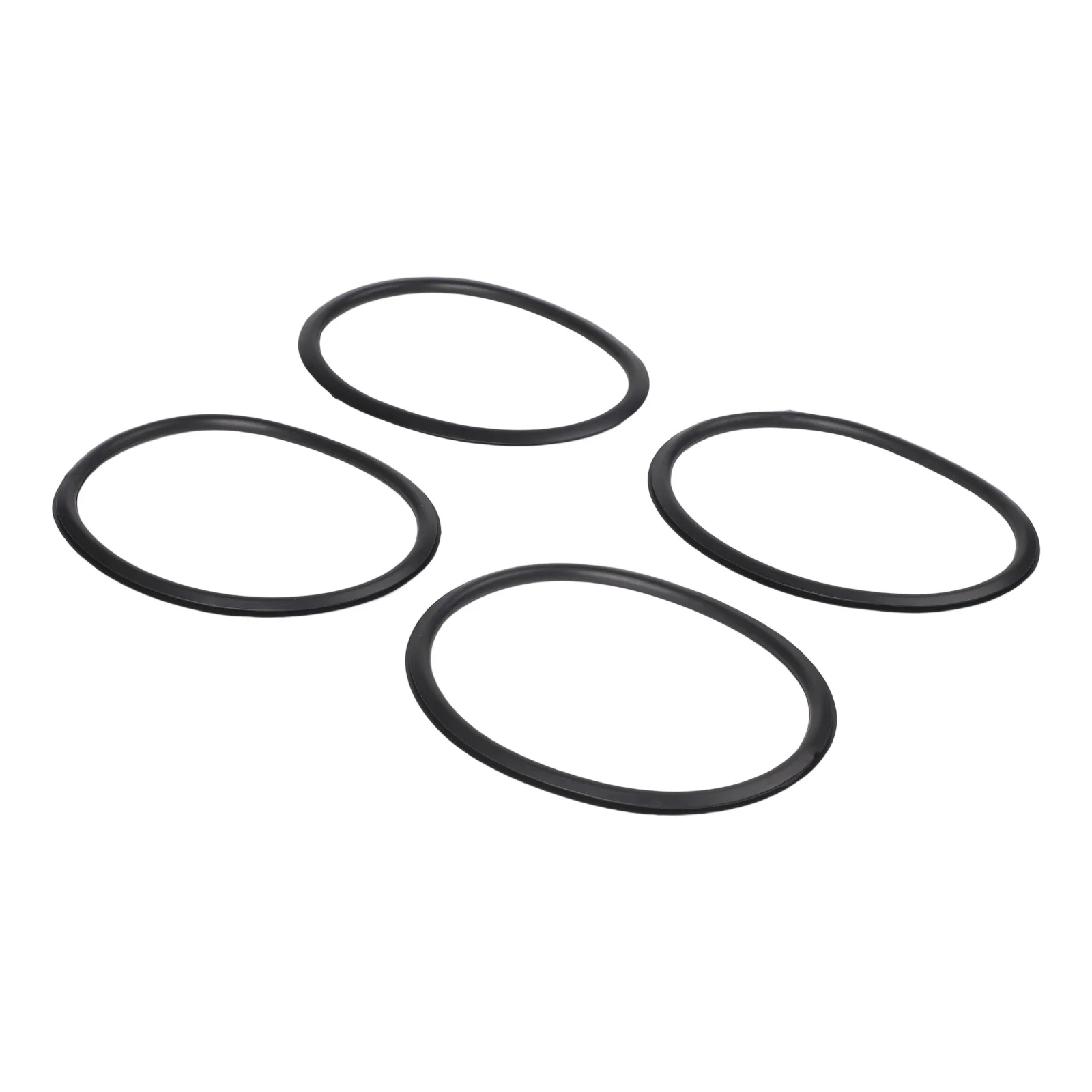 4X Outdoor Umbrella Heater Silicone Bucket Ring Gaskets for Courtyard Heater Weather Resistant Insulation Accessories