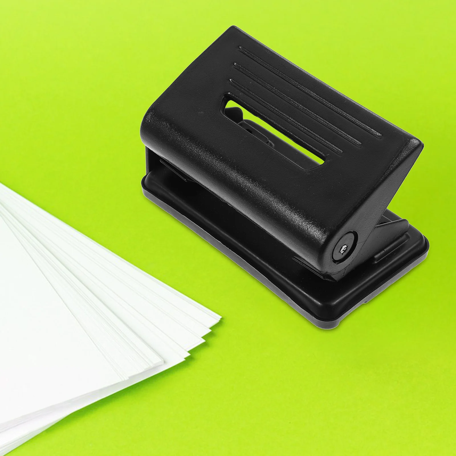 1pcs Double Hole Puncher For Paper Craft Lightweight Manual Office Planner Punch Tool Small Hole Punch Circle Cutter Stationery