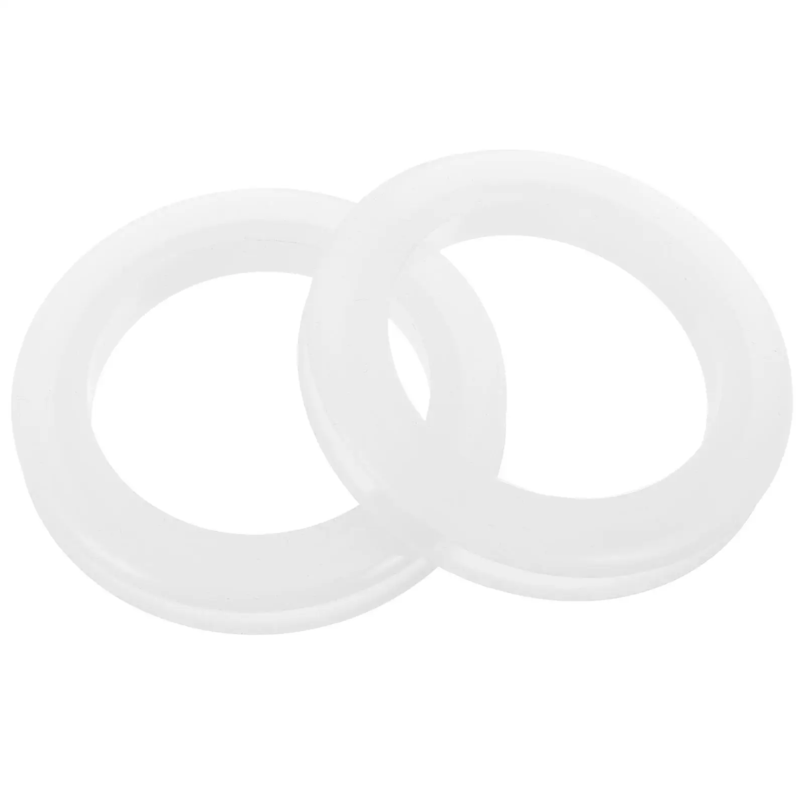 2Pcs Transparent Silicone Umbrella Hole Ring Set For Table Garden Outdoor Sunshade Protector Rings Umbrella Fixing Tool Durable