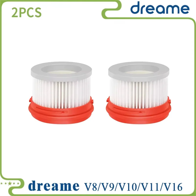 24-Stunden-Lieferung Multi-Modell-Ersatzset für Xiaomi Dreame V8 bis V16 – enthält weiche Bürstenrolle und Hepa-Filter