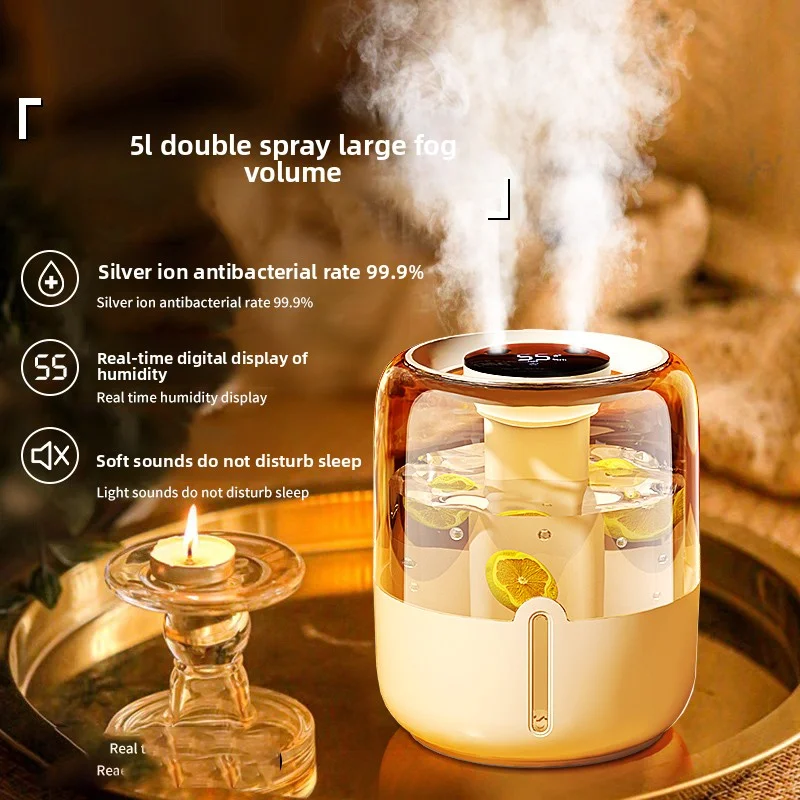 

Небольшой увлажнитель воздуха для офисного стола, добавляет влагу, очищает воздух, можно добавлять эфирные масла, антибактериальный, бесшумный, подходит для дома, спальни.