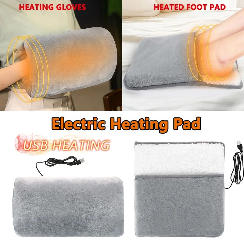 

USB Electric Heating Pad Winter Hand/Foot Warmer Washable Heating Rechargeable Keeping Warm Comfortable Thermostat Mat Warm Pad