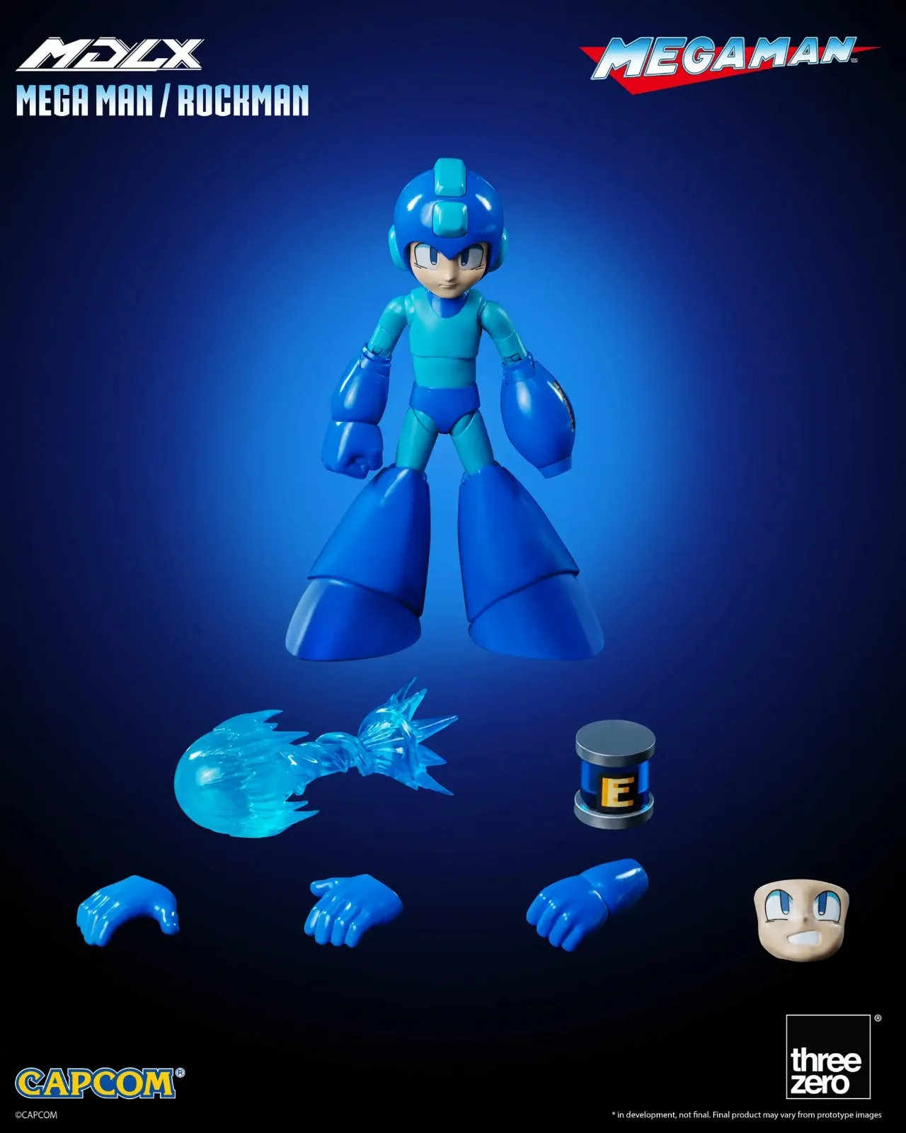 In Stock 3a Threezero Mdlx Mega Man Rockman Action Figure Megaman Anime Figures Model Dolls Collectible Toy Kid Gift Custom