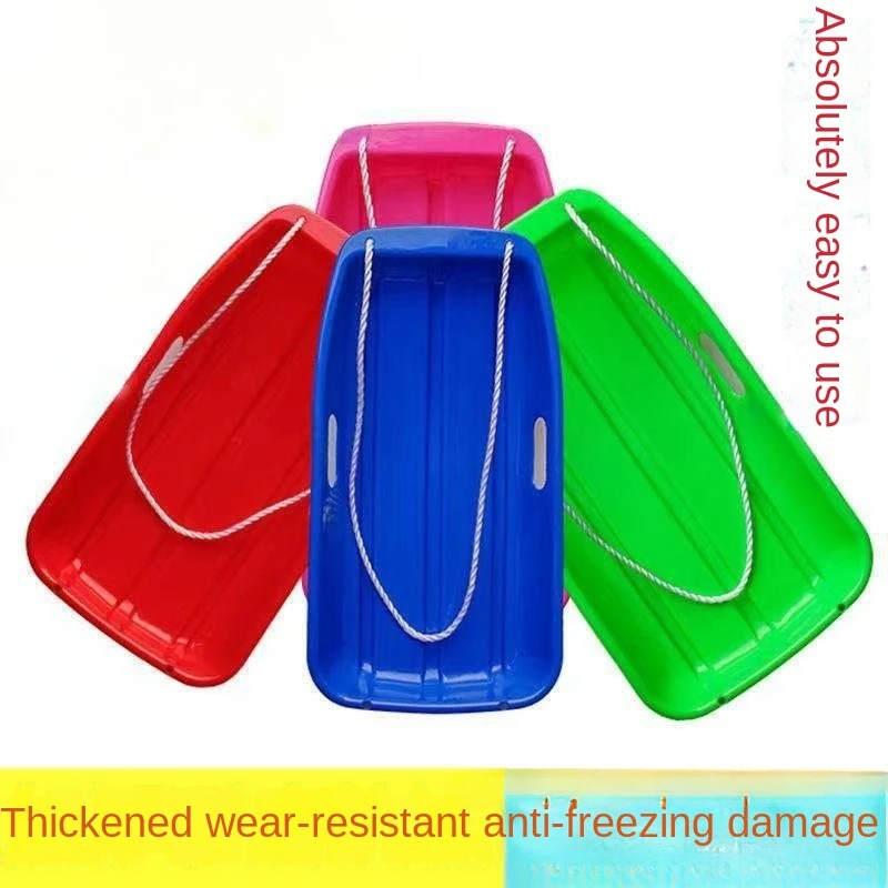 Thickened Snowboard Skiing Board Adult and Children Sandboard Desert Grass Snow Ice Sledge Sled Veneer