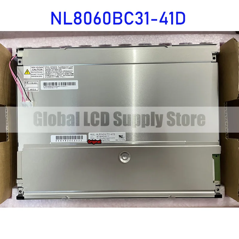 

NL8060BC31-41D 12.1 Inch Original LCD Display Screen Panel for NEC Brand New Fast Shipping Before 100% Tested