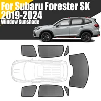 Parasol magnético personalizado para ventana de coche, cortina para Subaru Forester SK 2019 - 2024, parabrisas delantero de malla 2020 2021 2022 2023