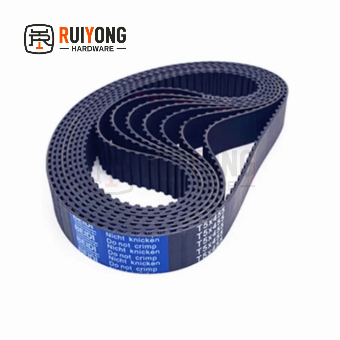 T5 High Torque Rubber Timing Belt, Width 10/15/20/25mm, Model Number T5x135 T5x150 T5x165 T5x180 T5x185 T5x190 T5x200 T5x300