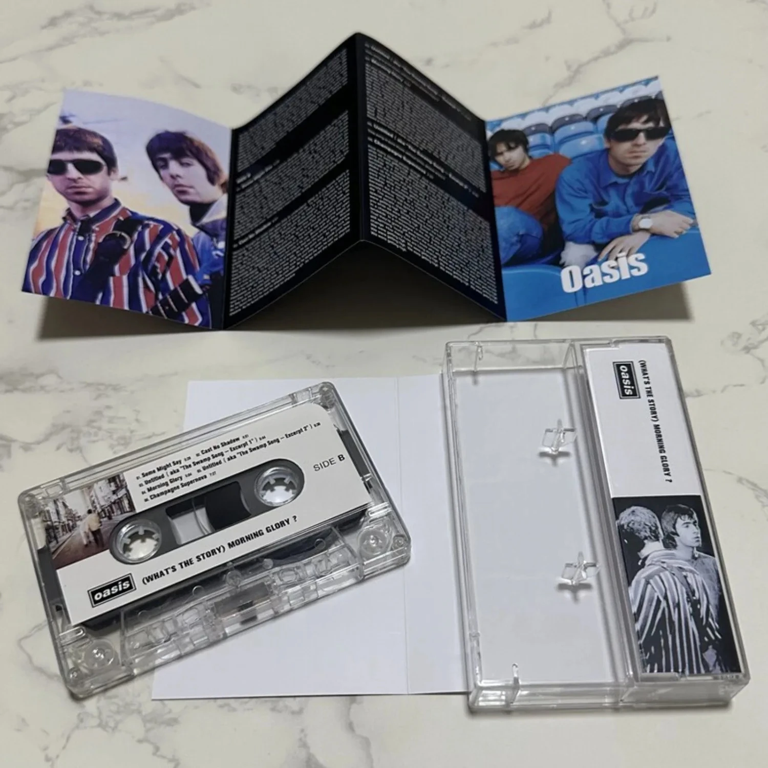 Western British Rock Music Cassette, Retro Street Photography Cover, Retro Walkman Compatible Classic Rock Track Collection