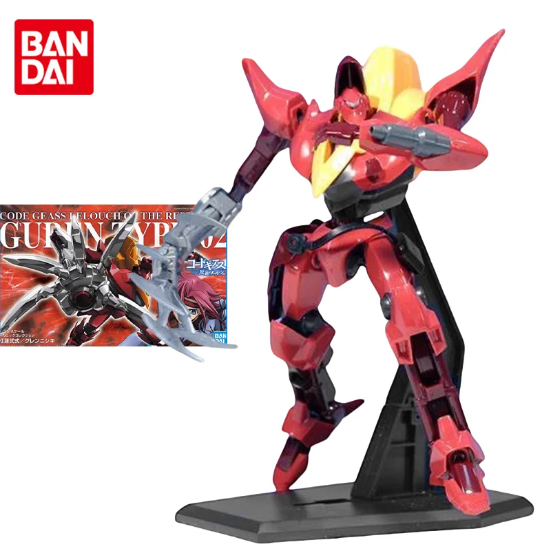 

Bandai оригинальная аниме-фигурка GUREN TYPOE-02, сборная модель, игрушки, Коллекционная модель, украшения, подарки для детей