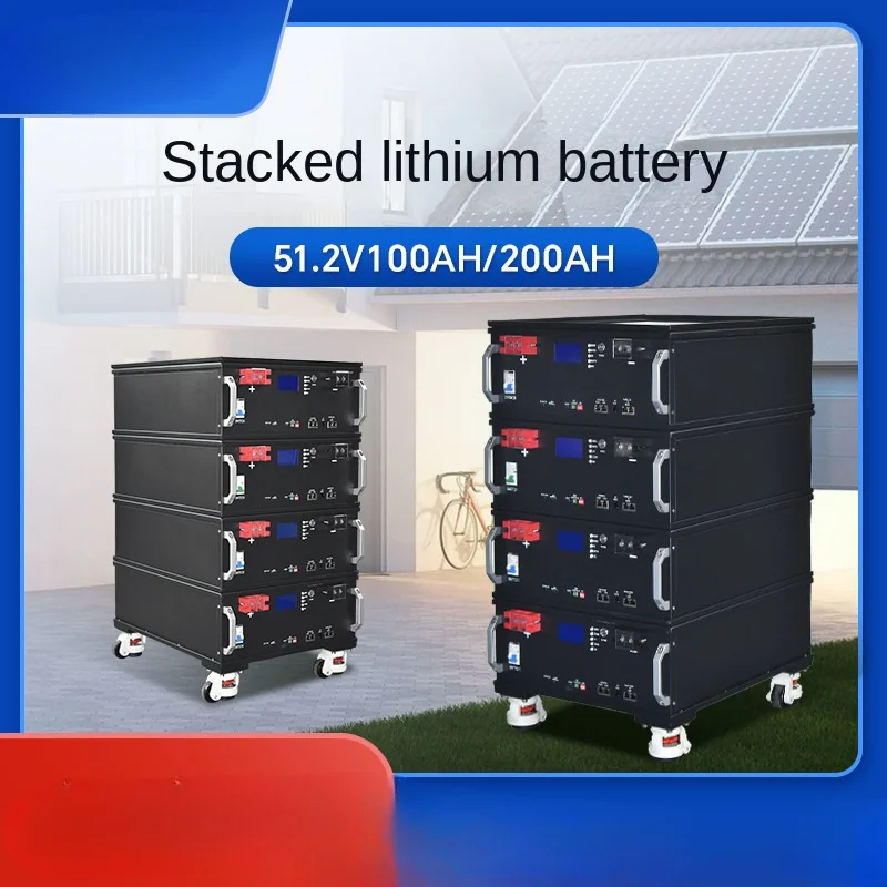 

48v200ah Stacked Lithium Battery RV Energy Storage Battery Household Battery All-in-One Machine