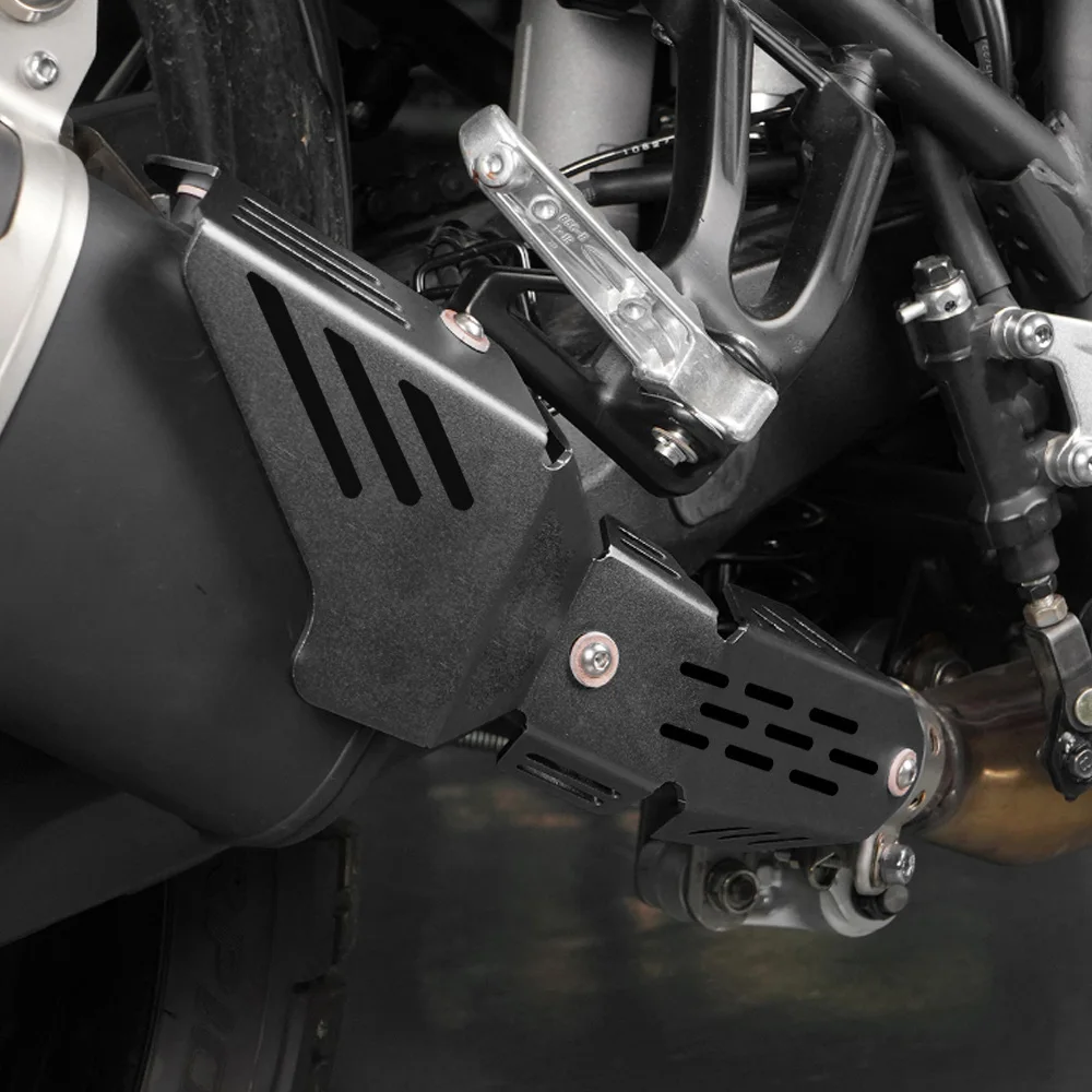For Yamaha Tenere 700 T7 2019 2020 2021 2022 2023 Motorcycle Accessories Exhaust Pipe Heat Shield Cover Muffler Protector Guard