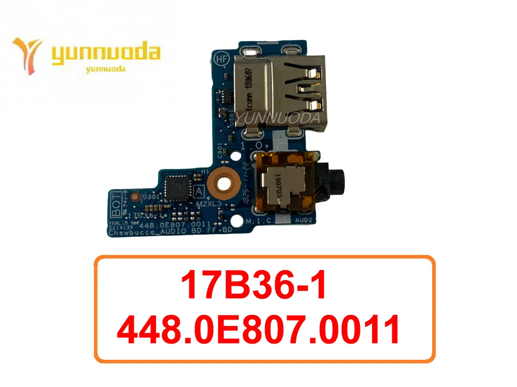 17B36-1 for HP Pavilion X360 14-CD 14-CD0003DX TNP-W131 USB board   448.0E807.0011 tested good