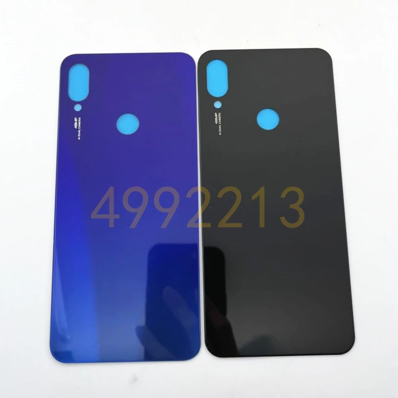 For Xiaomi Redmi Note 7 Battery Cover Back Glass Panel Rear Door Housing Case For Redmi Note 7 Pro Back battery Cover