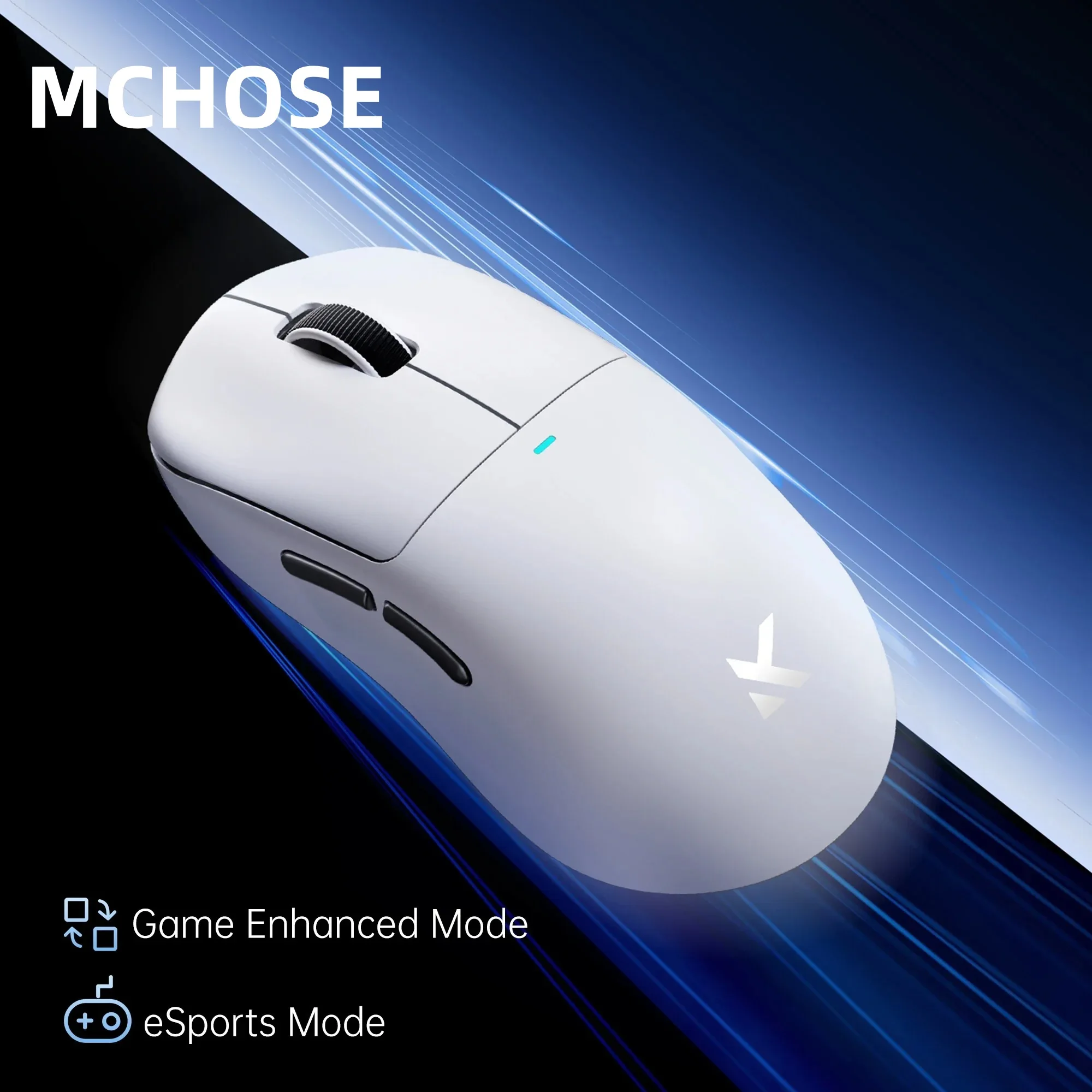 

MCHOSE M7 Pro Ultra Беспроводная игровая мышь, большая, 53 г, легкая офисная мышь PAW3950, двойная, 8 КБ, 42000 точек на дюйм