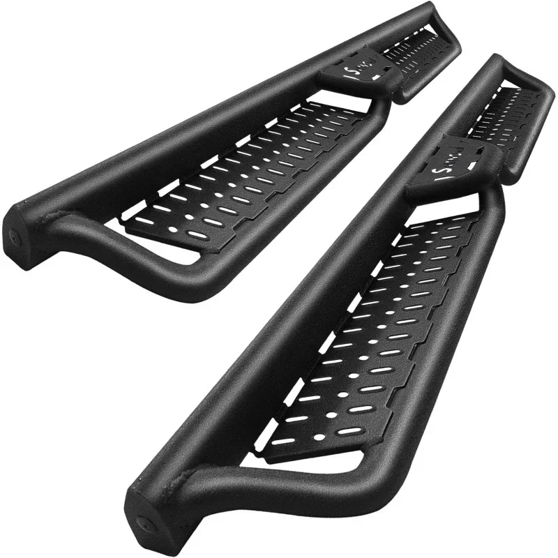 Running Boards with 2015-2024 Chevy /GMC Canyon Crew Cab, Black for , Colorado Nerf Ba