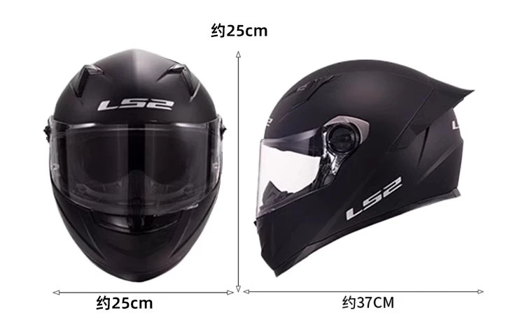 LS2 خوذة دراجة نارية امرأة رجل كاسكو موتو الخوذ شفافة قناع ECE FF300 خوذة لكامل الوجه Cascos De Moto Para Los Hombres #2