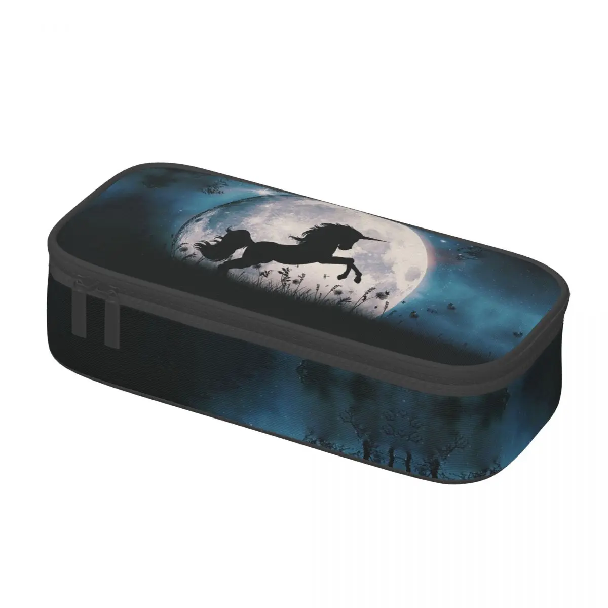 مخصص الخيال يونيكورن مقلمة لصبي فتاة سعة كبيرة صندوق القلم حقيبة الملحقات المدرسية #3