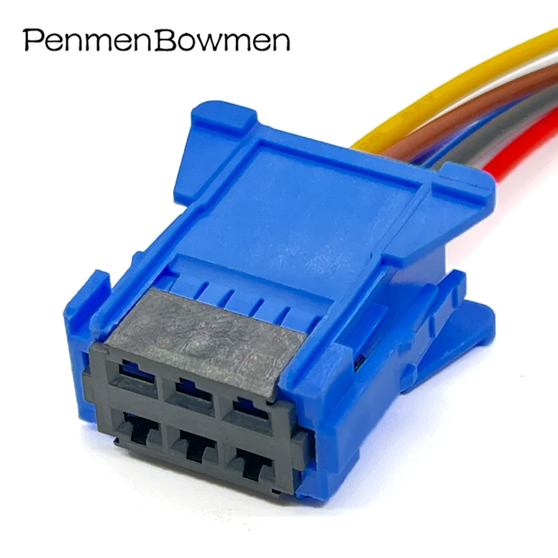 1 Set 6 Pin Air Conditioner Blower Resistance Heater Speed Control Electrical Cable Connectors Wiring Harness Plug 98172-1004