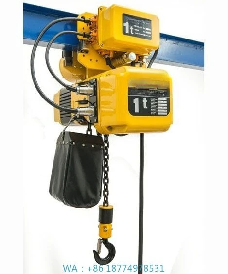 

Lifting Height Hoist with Electric Motor 500kg 1to10 Ton 100 Meter Electric Chain Truss Hoist 100m