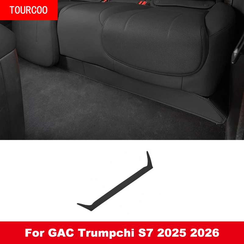 

For GAC Trumpchi S7 2025 2026 Rear Seat Under Protective Mat Leather Anti-kick Pads Interior Modification Accessories