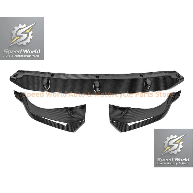 For G07 X7 Sports 2019-2022 Carbon Fiber Front Bumper Lip Body Kit Chin Apron Lower Sp Car Accessories