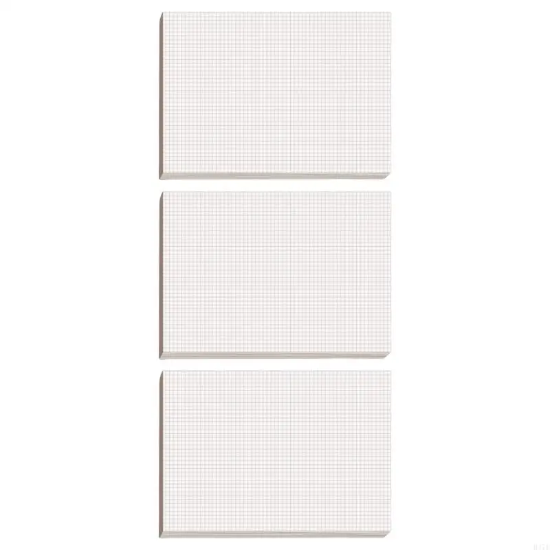 H37B 3 PCs Schreibkissen Set leere Notizpolster Draft Paper Graphing Pad Berechnungskissen