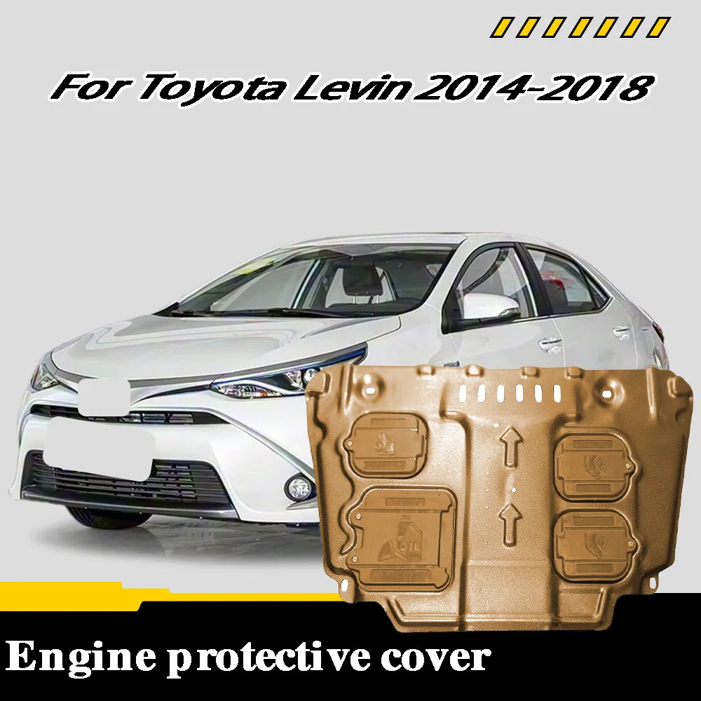 

Car Accessories Under Engine Guard Mudguard Board Splash Shield Mud Fender Plate Panel For Toyota Levin 2014-2018 1.8L