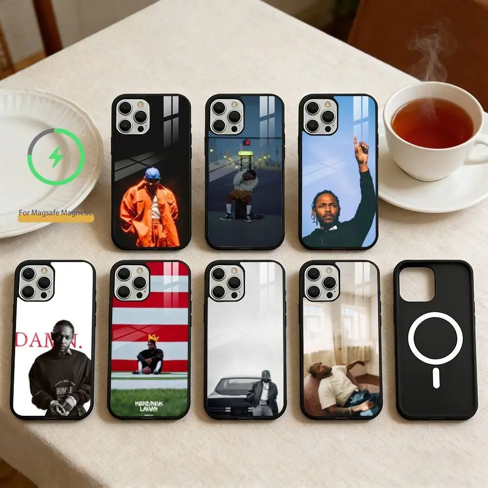 

K-Kendrick Lamar Rapper Phone Case For iPhone 17,16,15,14,13,Pro,Max,Plus,Magnetic For Magsafe Wireless Charging
