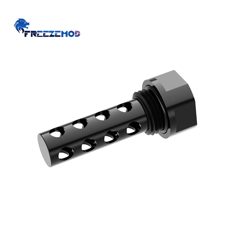 FREEZEMOD-PC Резервуар водяного охлаждения с внешней воздушной ловушкой, охлаждающими фитингами для ПК с защитой от пузырьков, PJ-PPQC