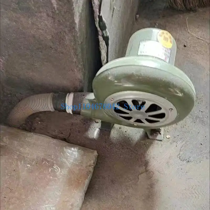 5asd مروحة الشواء شواء منفاخ 30 واط منفاخ هواء صغير للحداد مع قناة الحديد والعتاد المحمولة منفاخ يدوي للتخييم