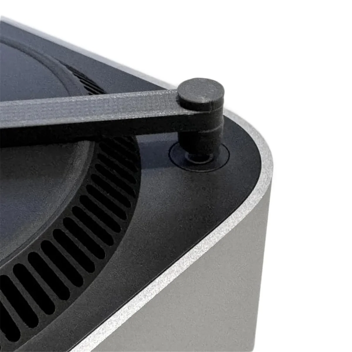 SCLS For Mini 2024 Chassis Stand Case Power Button Base Dustproof Bracket Storage Stand PC Part