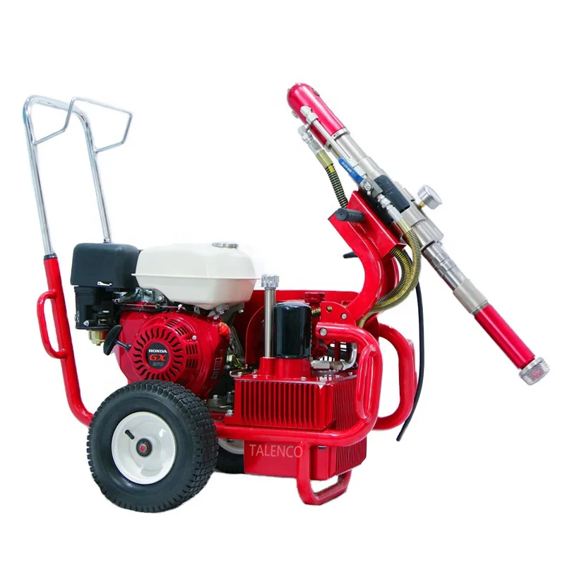 Beste Qualität 970H Airless Farbspritzgerät Professionelle elektrische 220 V kleine Hydraulikspritzmaschine