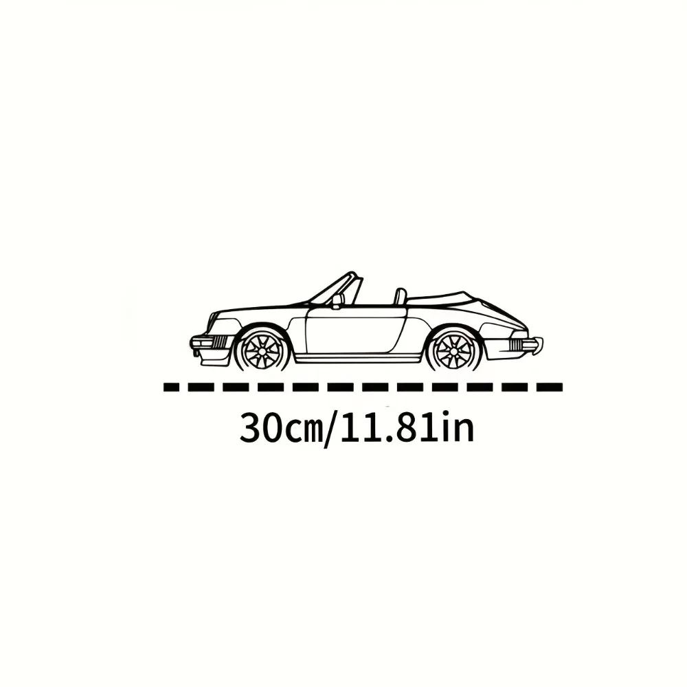 CIFBUY Metal Wall Art Vintage Convertible Rustproof Garage Hanging Ornament Retro Auto Sculpture Home Decor Gift Sign