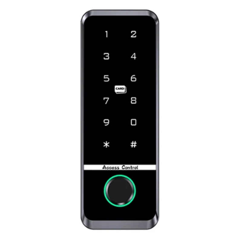 A92Z WIFI TUYA App Biometric Fingerprint Access Controller Keypad IP66 Parts Waterproof Standalone Door Access Control System(A)