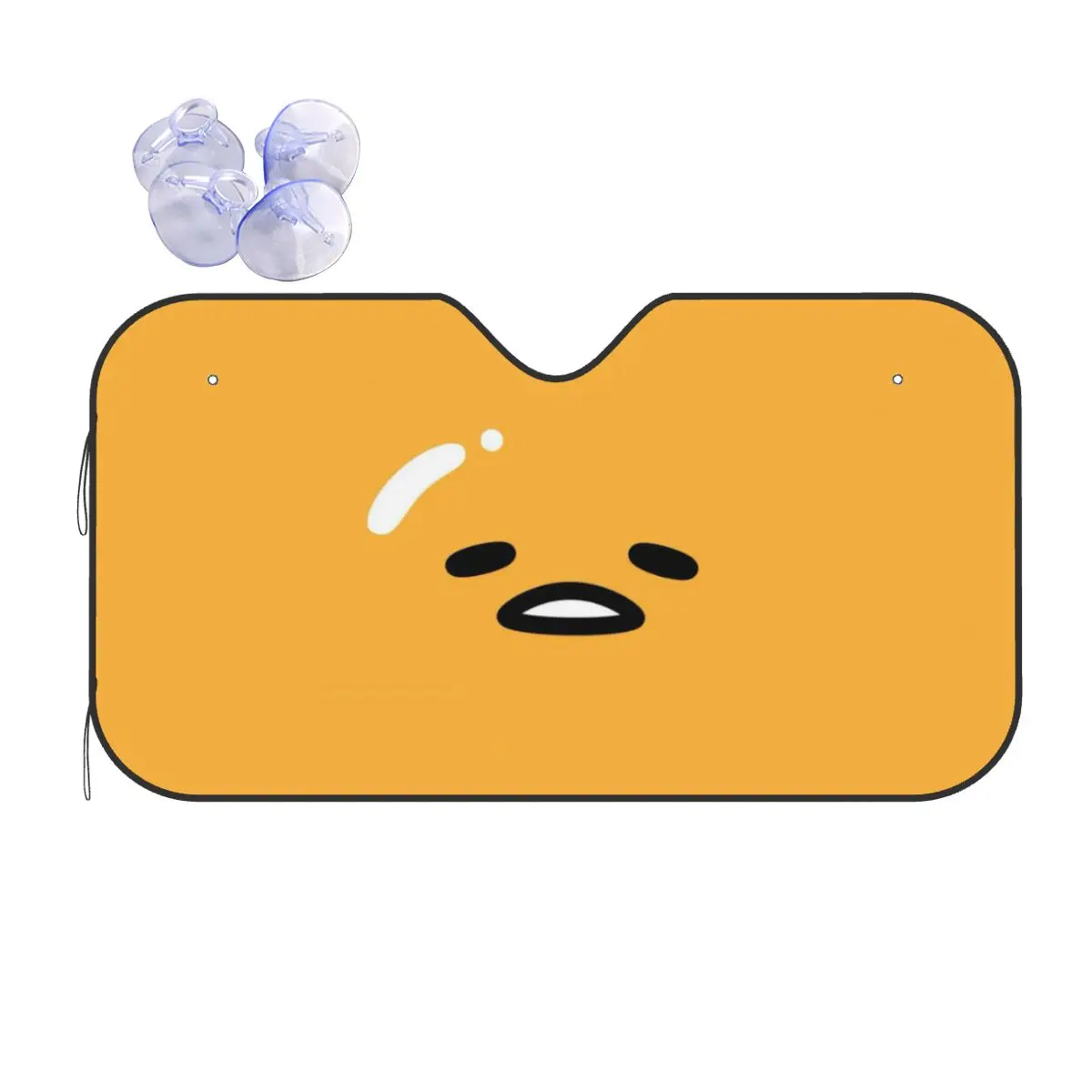 

Custom Anime Gudetama Cartoon Front Windshield Sunshade Foldable Window Shade Sun Visor Protector