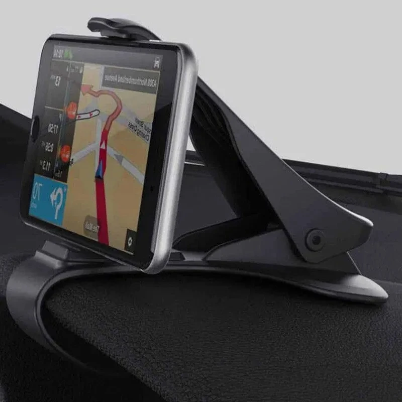 Universal Car Mobile Phone Holder Easy Clip Mount Stand Panel Multi-Functional Universal Dashboard GPS Navigation Bracket Holder image 2