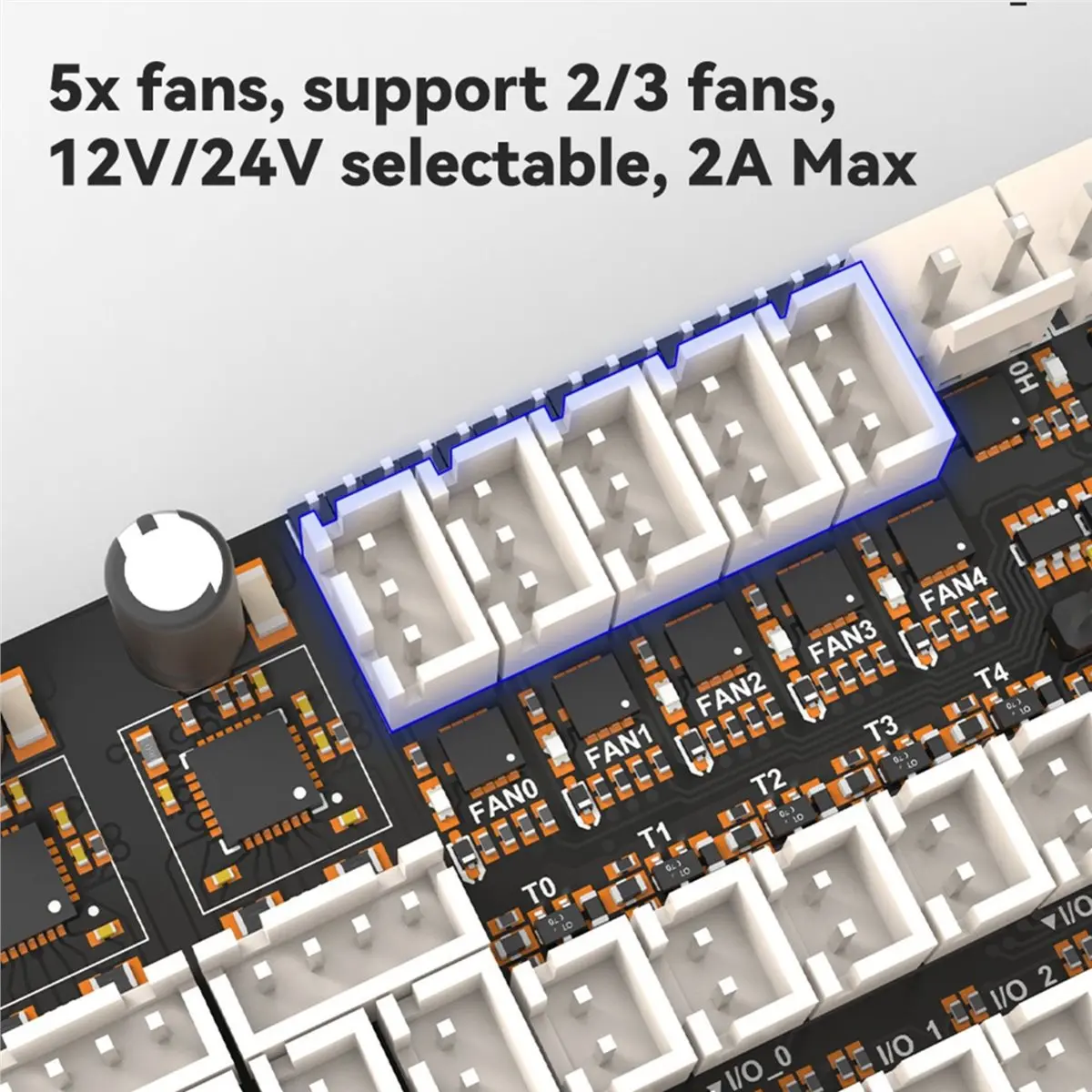 a01r-x5-motherboard-based-on-stm32f407vet6-with-tmc2209-and-5-channel-feeding-support-for-3d-printer-accessories