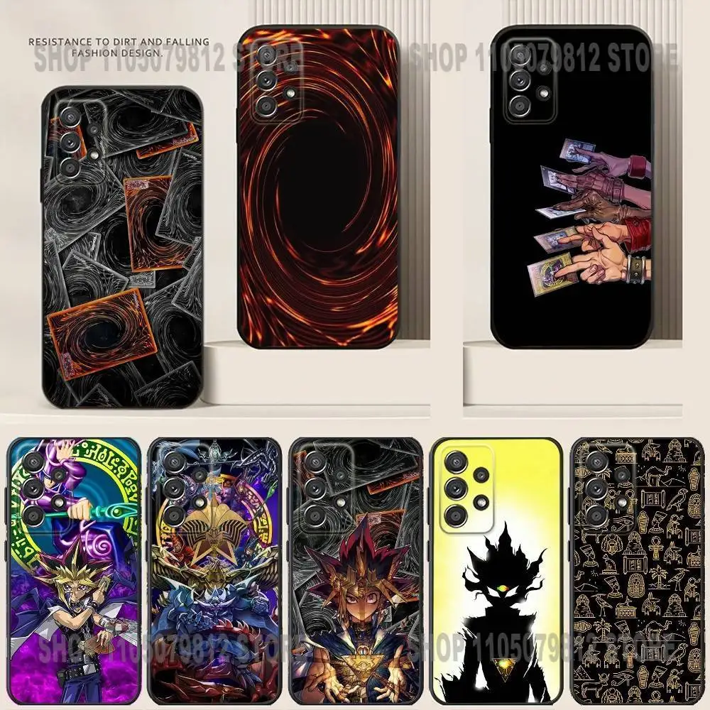 

Yu-Gi-Oh Game Phone Case For Samsung S24,21,22,23,30,Ultra,20,Plus,Note,10,9,Black soft silicone case